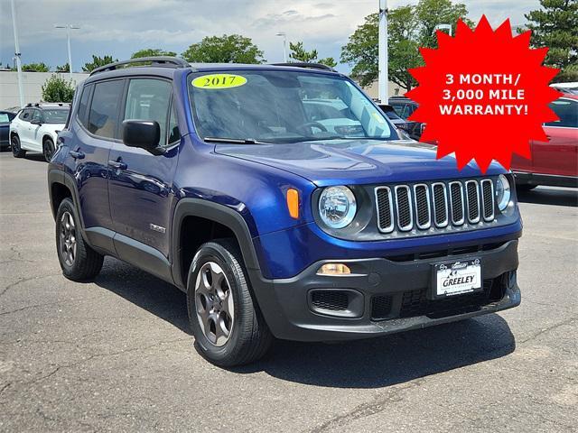 used 2017 Jeep Renegade car, priced at $10,624