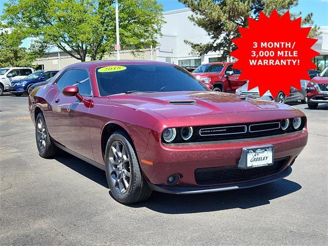 used 2018 Dodge Challenger car, priced at $19,499