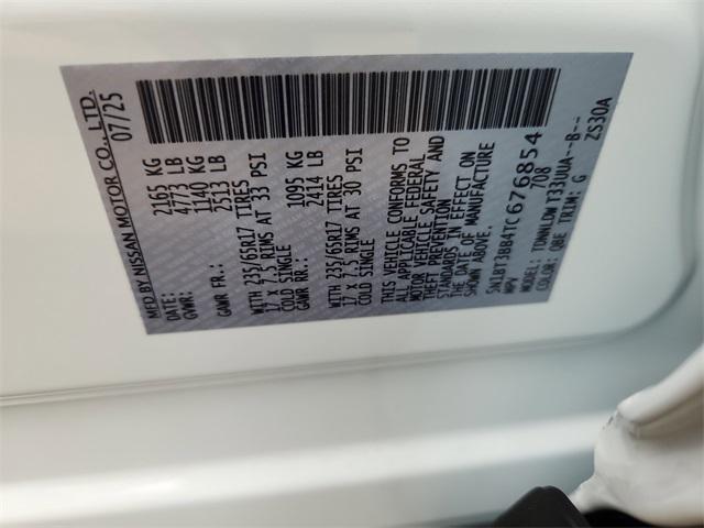 new 2026 Nissan Rogue car, priced at $32,901