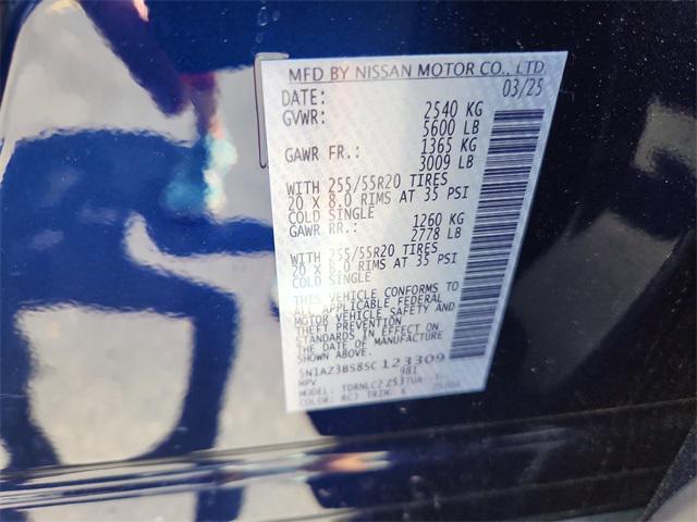 new 2025 Nissan Murano car, priced at $35,915