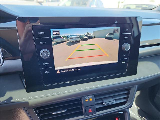 new 2025 Volkswagen Taos car, priced at $30,804