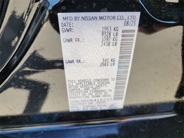 new 2025 Nissan Altima car, priced at $28,708