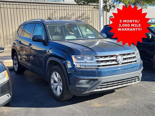 used 2018 Volkswagen Atlas car, priced at $18,032