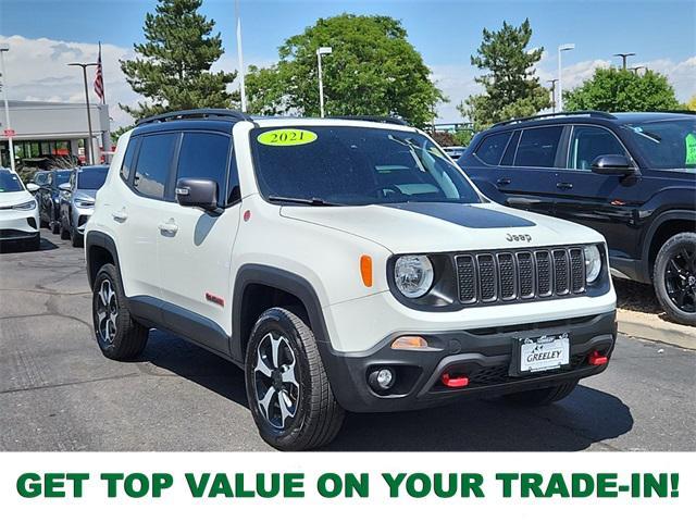 used 2021 Jeep Renegade car, priced at $21,994