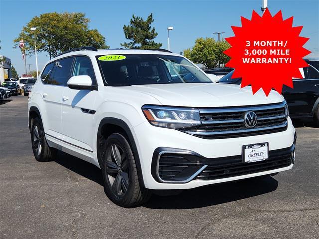 used 2021 Volkswagen Atlas car, priced at $27,203