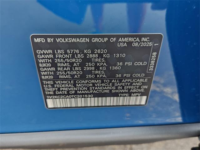 new 2026 Volkswagen Atlas Cross Sport car, priced at $45,498