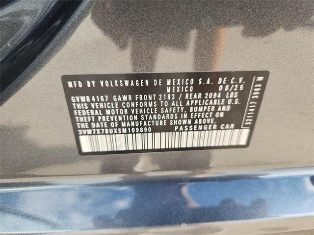 new 2025 Volkswagen Jetta car, priced at $27,315