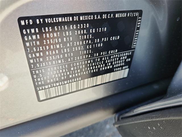 new 2025 Volkswagen Tiguan car, priced at $33,965