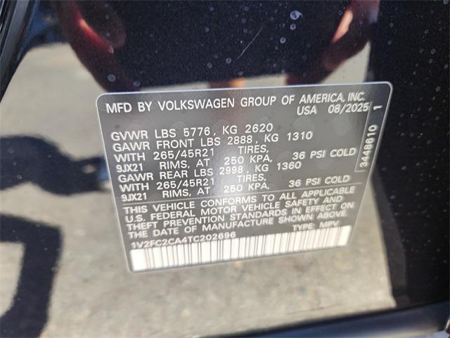 new 2026 Volkswagen Atlas Cross Sport car, priced at $53,293