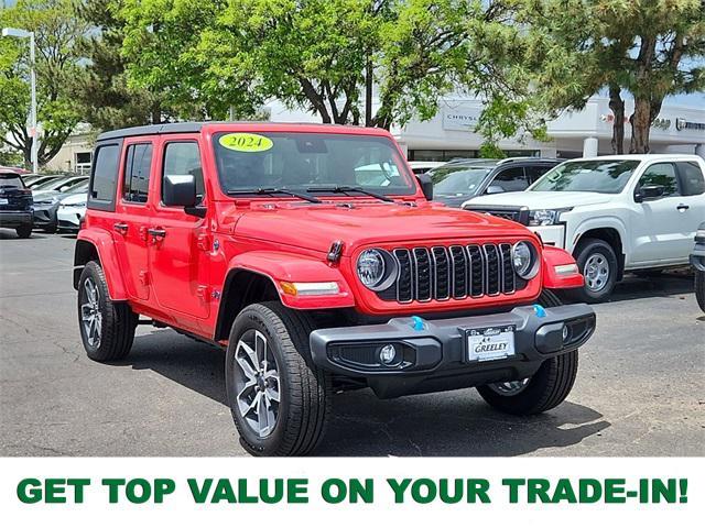 used 2024 Jeep Wrangler 4xe car, priced at $44,564