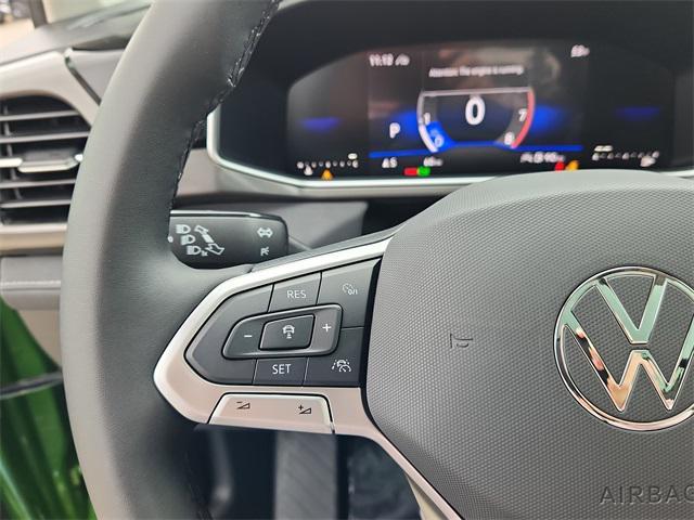 new 2025 Volkswagen Taos car, priced at $34,426