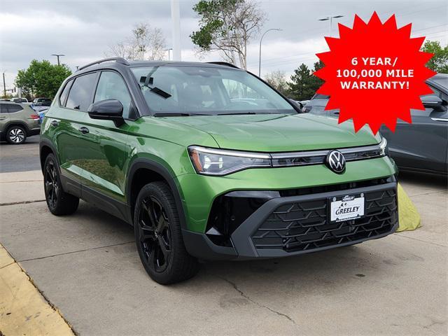 new 2025 Volkswagen Taos car, priced at $34,426