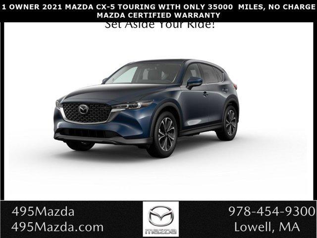 used 2021 Mazda CX-5 car, priced at $23,780