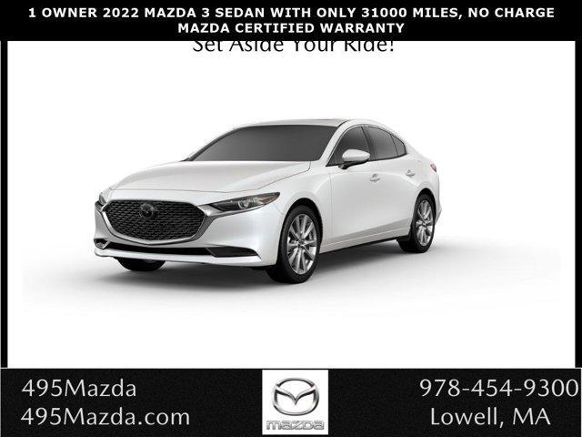 used 2022 Mazda Mazda3 car, priced at $22,990