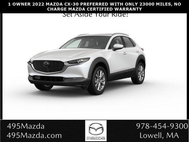 used 2022 Mazda CX-30 car, priced at $23,800