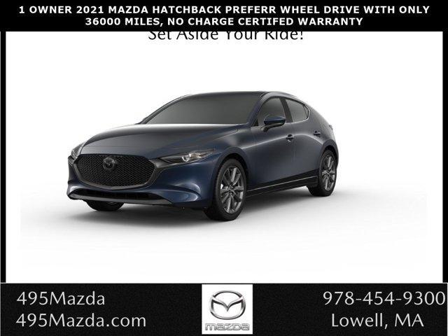 used 2021 Mazda Mazda3 car, priced at $23,690