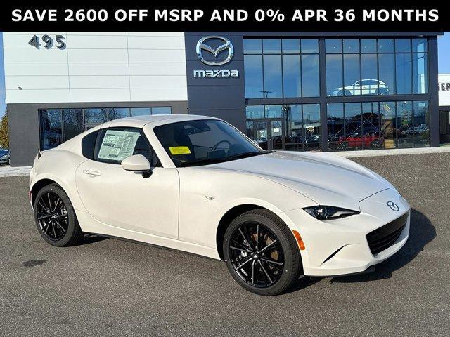 new 2024 Mazda MX-5 Miata RF car, priced at $37,499