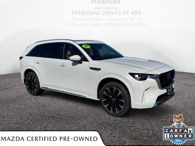 used 2024 Mazda CX-90 car, priced at $47,800