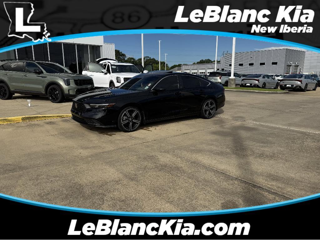 used 2023 Honda Accord Hybrid car, priced at $26,399