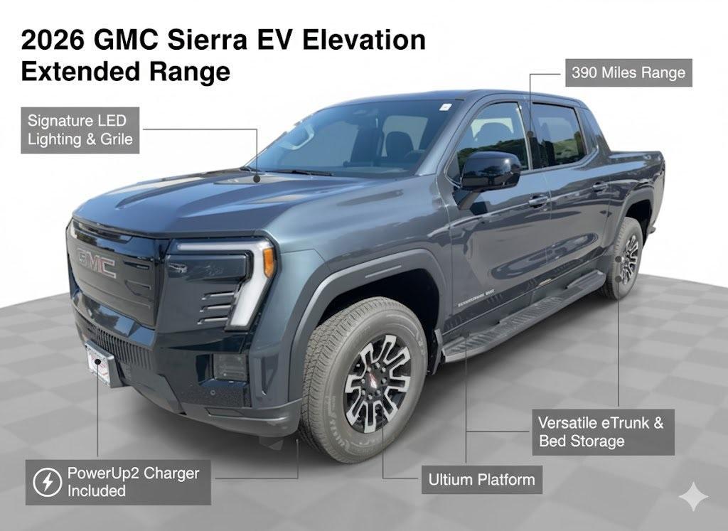new 2026 GMC Sierra EV car, priced at $74,389