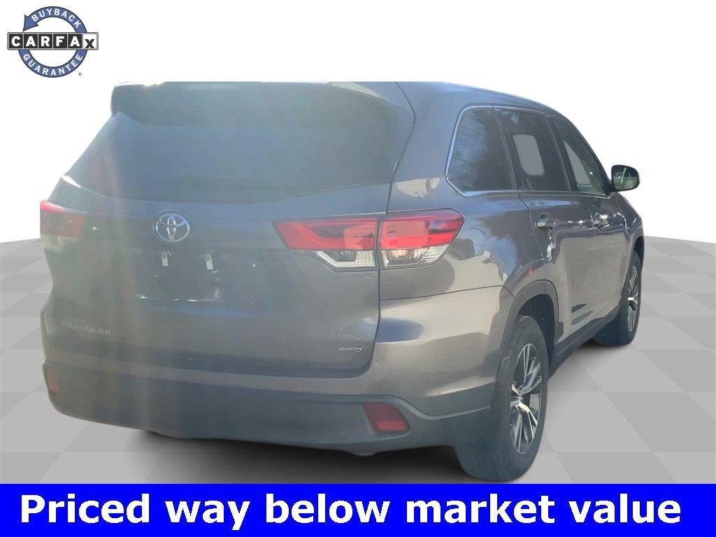 used 2019 Toyota Highlander car, priced at $25,500