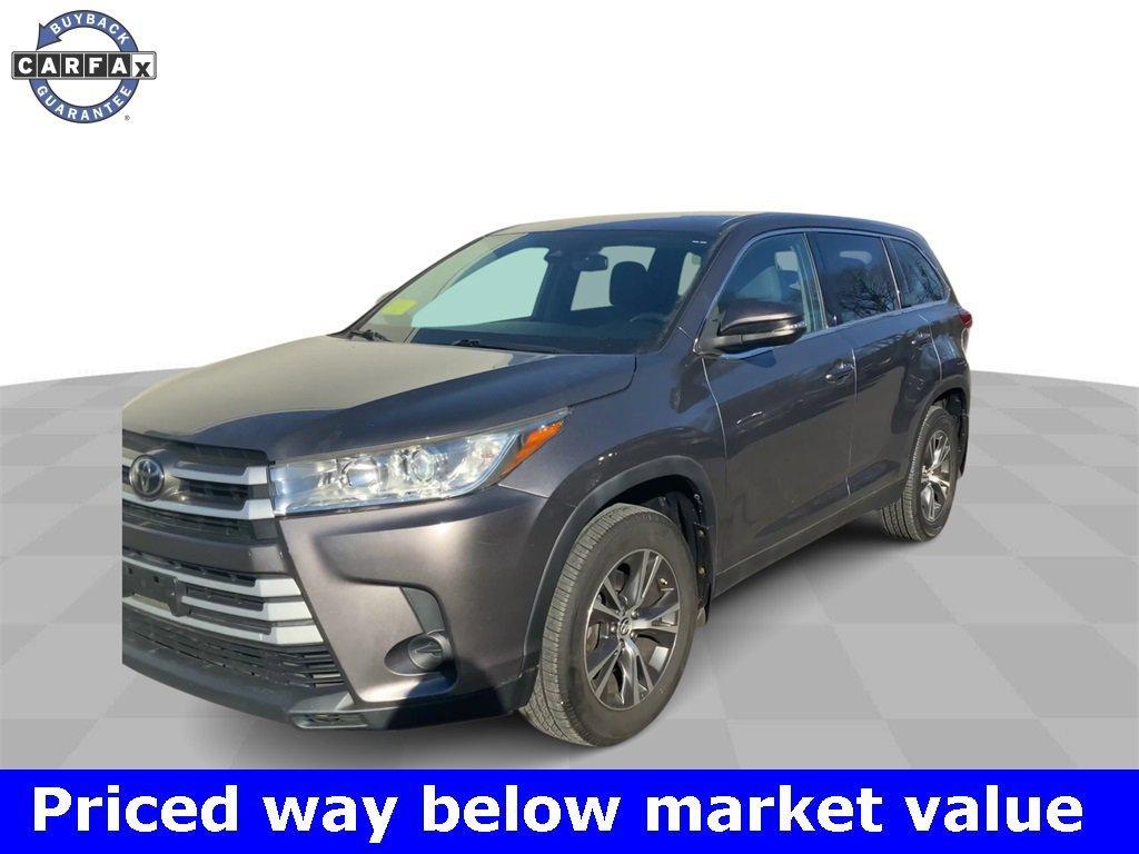 used 2019 Toyota Highlander car, priced at $25,500