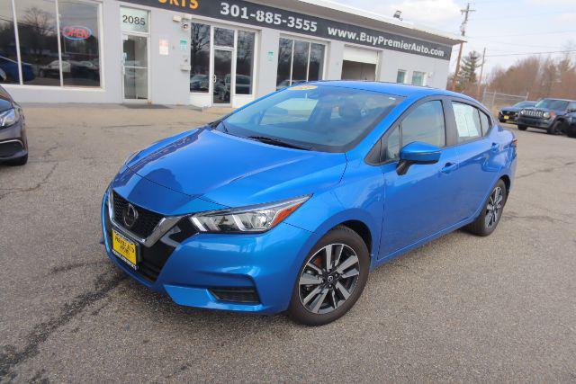 used 2021 Nissan Versa car, priced at $18,595