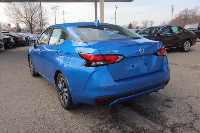 used 2021 Nissan Versa car, priced at $18,595