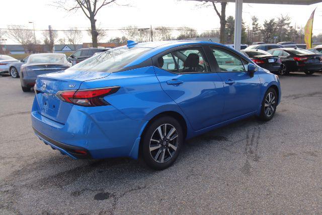 used 2021 Nissan Versa car, priced at $18,595