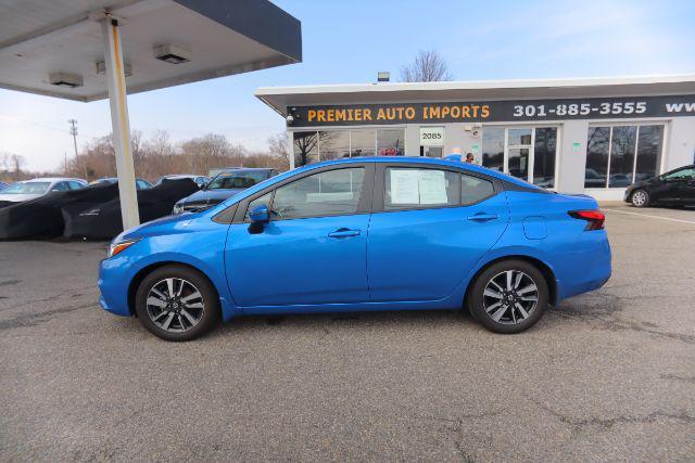 used 2021 Nissan Versa car, priced at $18,595