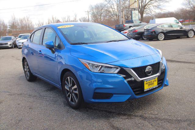 used 2021 Nissan Versa car, priced at $18,595