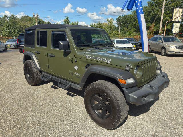 used 2021 Jeep Wrangler Unlimited car, priced at $29,995