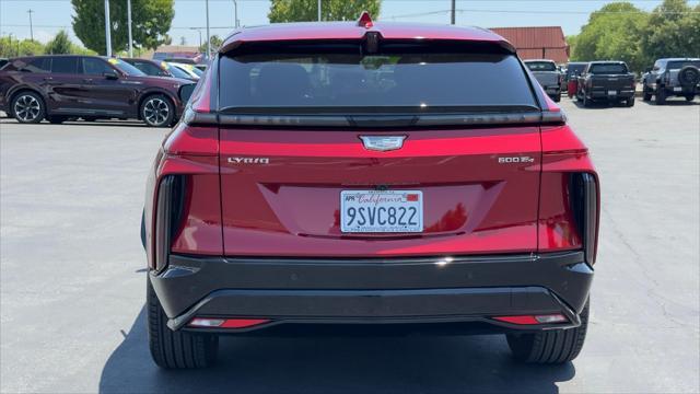 used 2025 Cadillac LYRIQ car, priced at $61,610