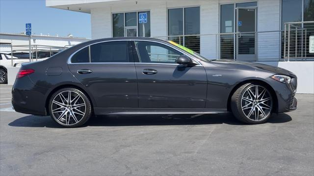 used 2024 Mercedes-Benz AMG C 43 car, priced at $59,995
