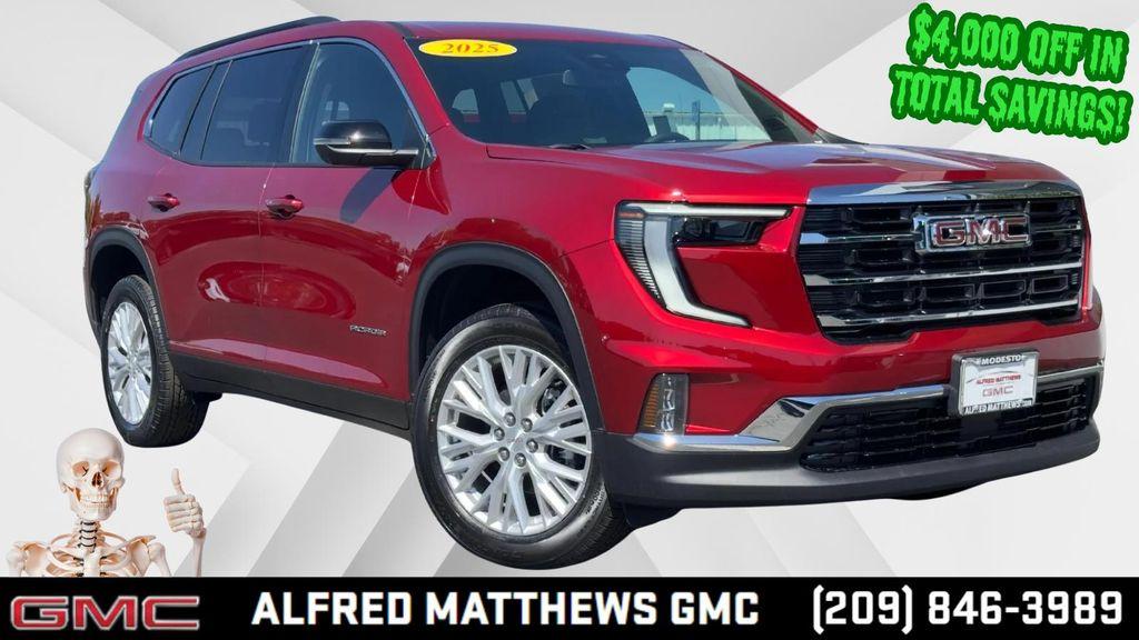 new 2025 GMC Acadia car, priced at $45,269