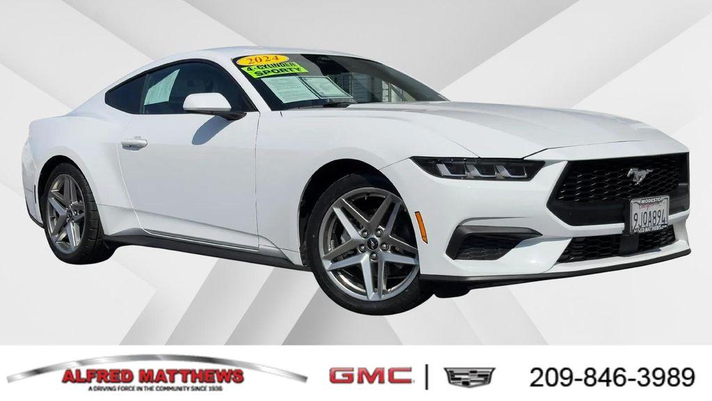 used 2024 Ford Mustang car, priced at $26,889