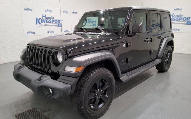 used 2020 Jeep Wrangler Unlimited car, priced at $27,988