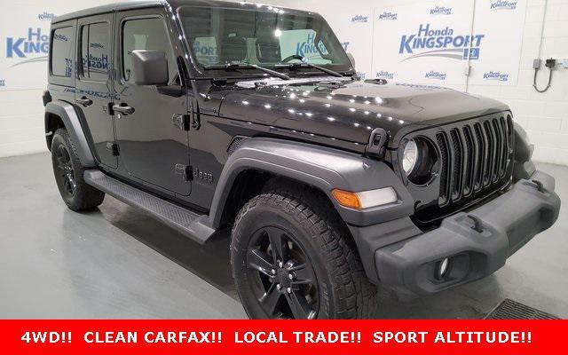 used 2020 Jeep Wrangler Unlimited car, priced at $27,988