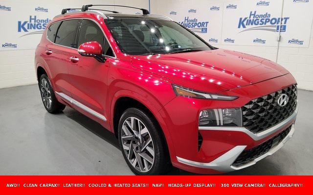 used 2022 Hyundai Santa Fe car, priced at $32,188