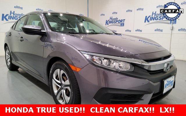 used 2018 Honda Civic car, priced at $16,788