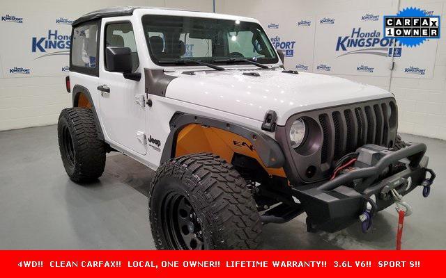 used 2021 Jeep Wrangler car, priced at $23,188