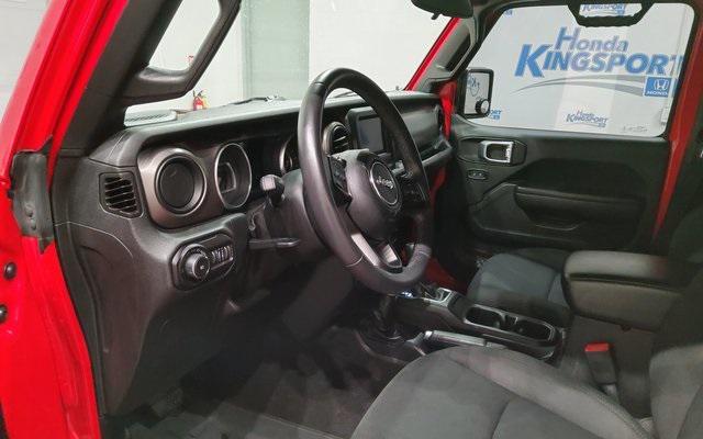 used 2018 Jeep Wrangler Unlimited car, priced at $24,588