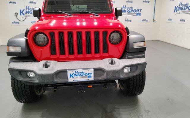 used 2018 Jeep Wrangler Unlimited car, priced at $24,588