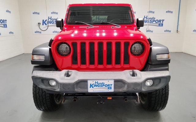 used 2018 Jeep Wrangler Unlimited car, priced at $24,588