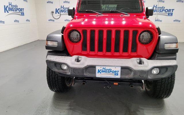 used 2018 Jeep Wrangler Unlimited car, priced at $24,588