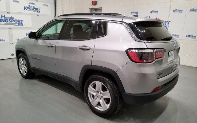 used 2022 Jeep Compass car, priced at $18,088