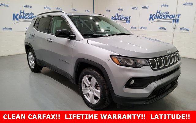 used 2022 Jeep Compass car, priced at $18,088