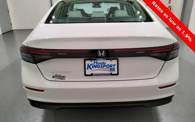 new 2024 Honda Accord car, priced at $30,031