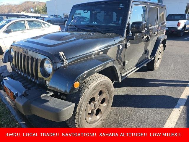 used 2015 Jeep Wrangler Unlimited car, priced at $19,488