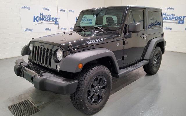 used 2017 Jeep Wrangler car, priced at $17,188